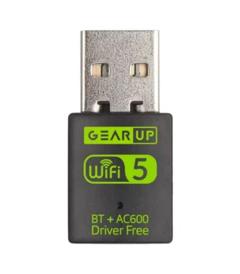 🚀 GearUP 600Mbps Dual Band WiFi + Bluetooth Adapter 💻 ড্রাইভার-ফ্রি | উইন্ডোজ PC/ল্যাপটপের জন্য | হটস্পট সাপোর্টেড স্লো WiFi আর ব্লুটুথ সমস্যার স্থায়ী সমাধান!