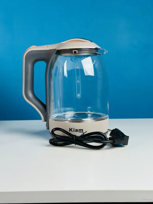 Kiam Electric Kettle BL002 1.8L with Auto Turn Off & Over Heat Protection