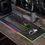 Havit KB511L RGB wired mechanical gaming keyboard mouse and mouse pad 3-in-1 combo
