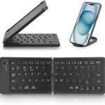 GearUP B023 Folding Bluetooth Keyboard – Ultra Slim Rechargeable Portable Design