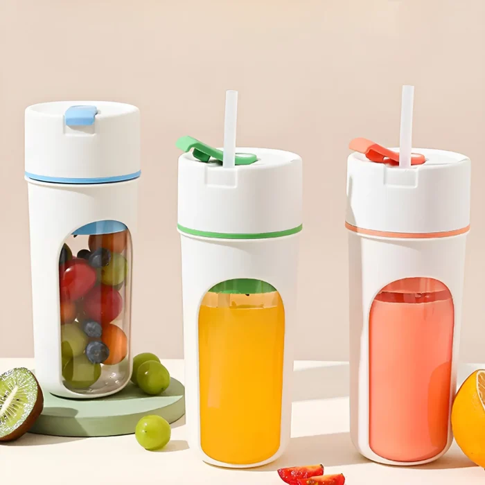 Portable Electric Juicer Machine 480ml USB Rechargeable