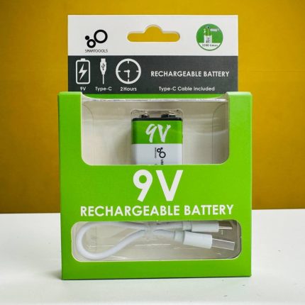 Smartoools 9v Lithium rechargeable
