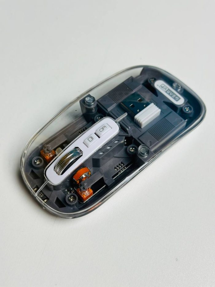GearUP WM30 Wireless Mouse Transparent Crystal Dual Mode