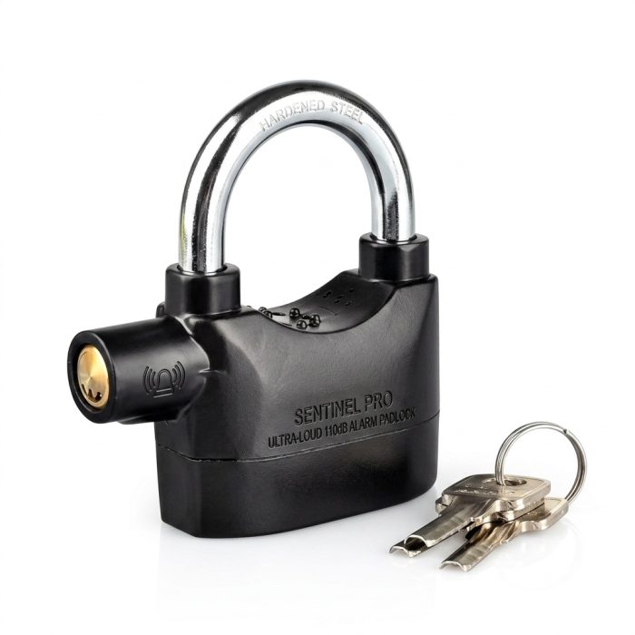 Waterproof Metal Alarm Anti Theft Lock