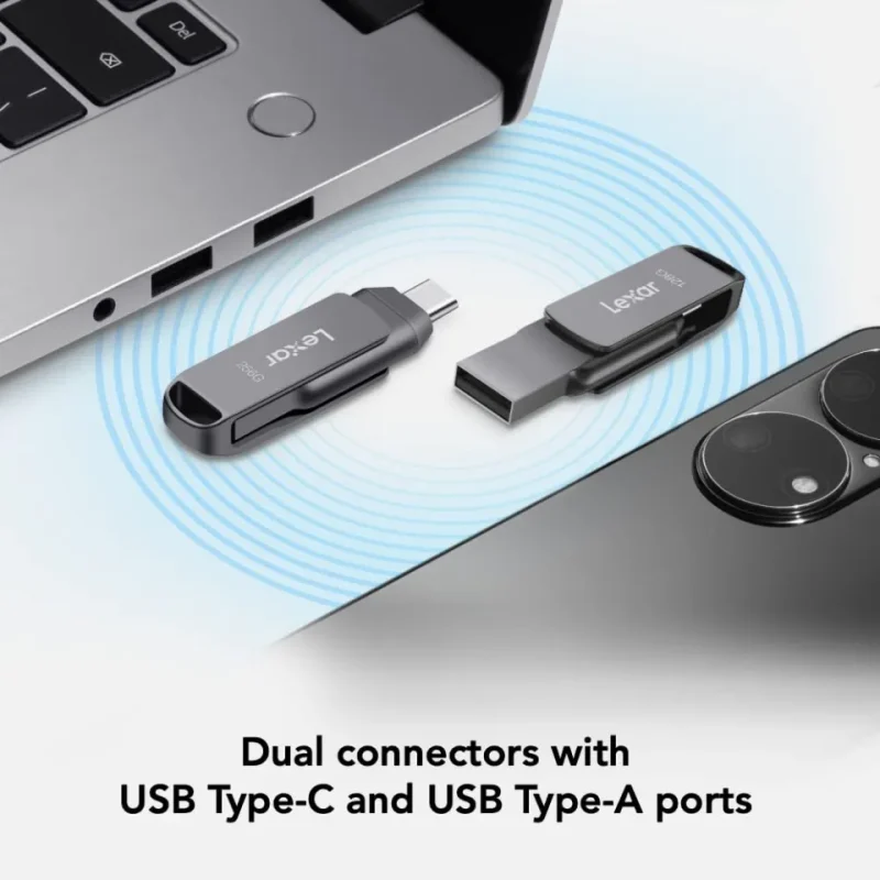 Lexar JumpDrive Dual Drive D400 USB 3.1 Type-C Pen Drive