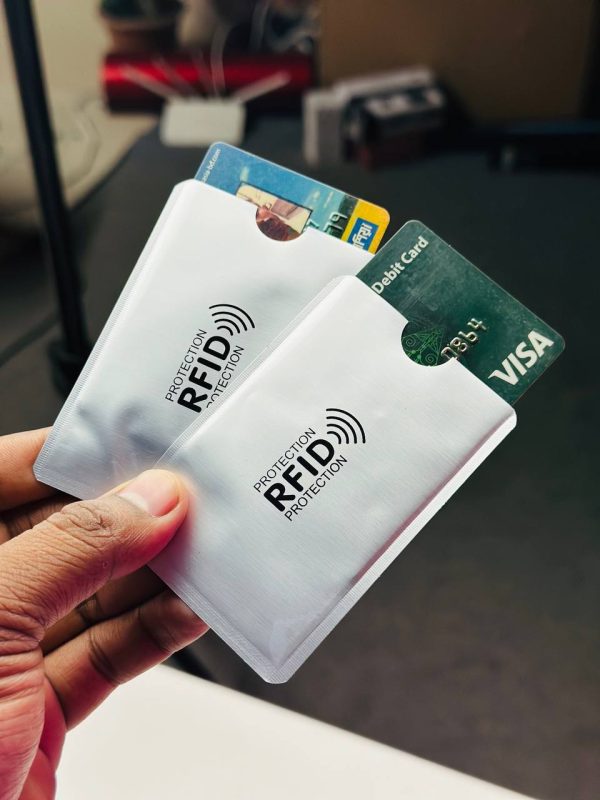 Anti RFID Card Holder NFC Blocking Aluminium Card Case