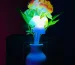 Multicolor Flower Dim Light LED Smart Sensor Night Light